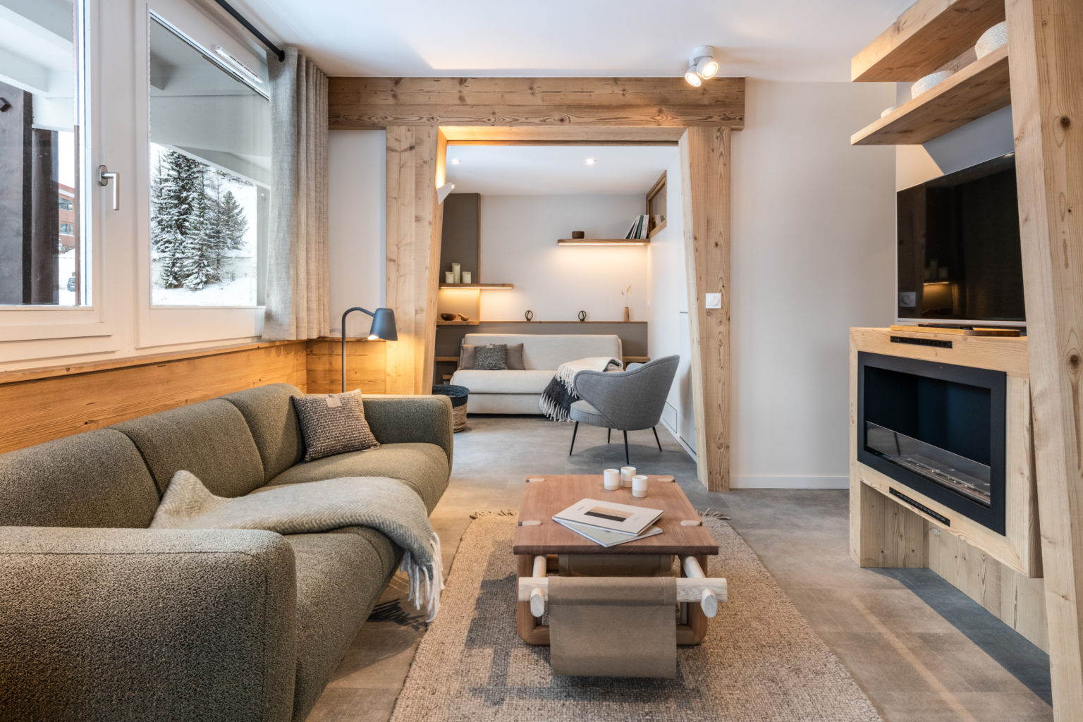 Rénovation d&rsquo;un appartement à La Plagne
